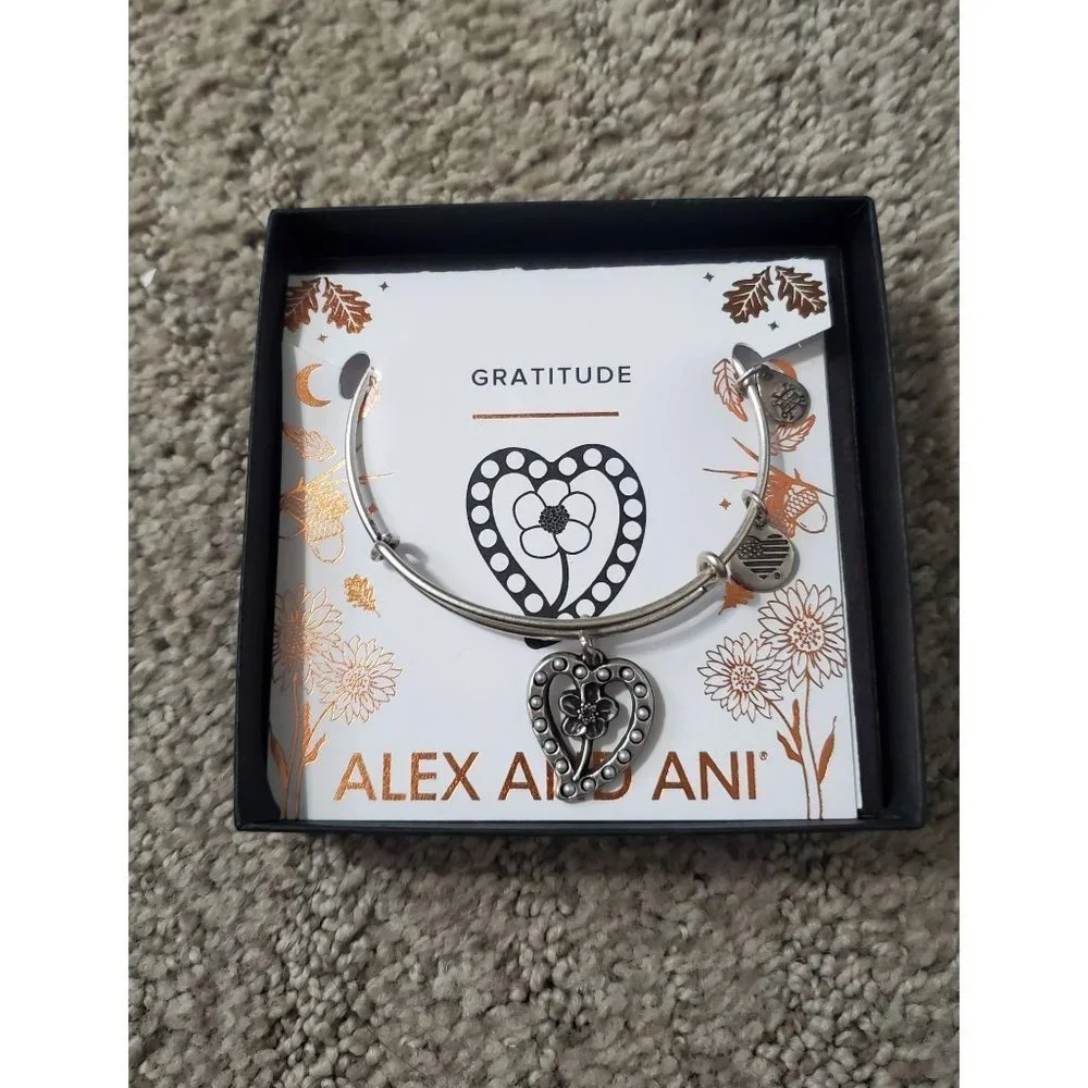 Alex and Ani Gratitude Bracelet- New with box